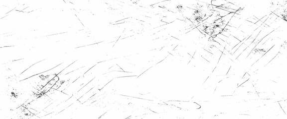 Vector scratched black and Sketch overlay line 