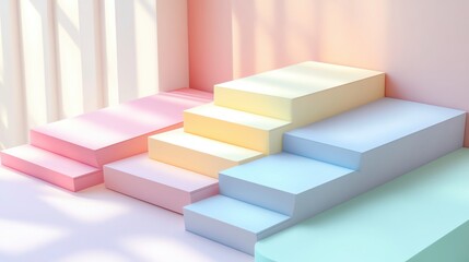 Mock up on pastel clean