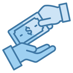 Cash Icon Element For Design