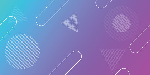 Memphis design elements mega. modern hipster circle triangle template colorful illustration