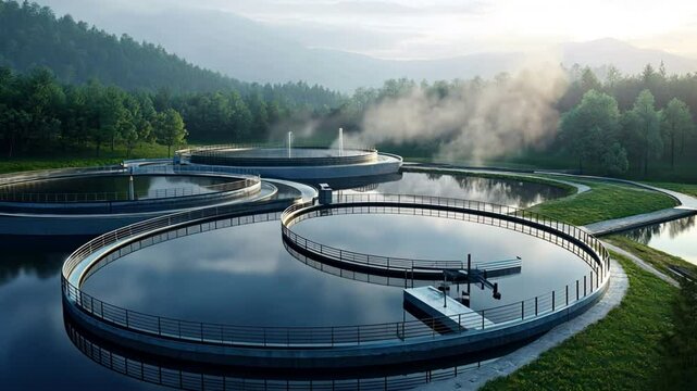 Biomimetic membrane filtration systems replicating natural processes to clean water efficiently.