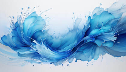 Fototapeta premium Dynamic Watersplash Background