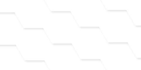 Texture of white triangle geometric grid cube line hexagon seamless cube pattern. abstract metallic modern science and technology desing.