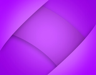 Fototapeta premium Stylish Purple Ribbon on Gradient Background