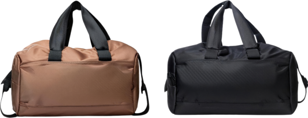 Stylish Travel Duffle Bags Beige Black Carry on Luggage Weekend Getaway Sport Gym Bag Fashion