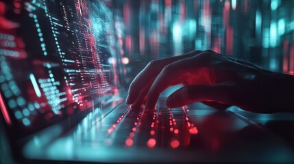 Cyber security and data protection, businessman using laptop internet network security, protect business and financial transaction data from cyber attack, user private data security encryption.