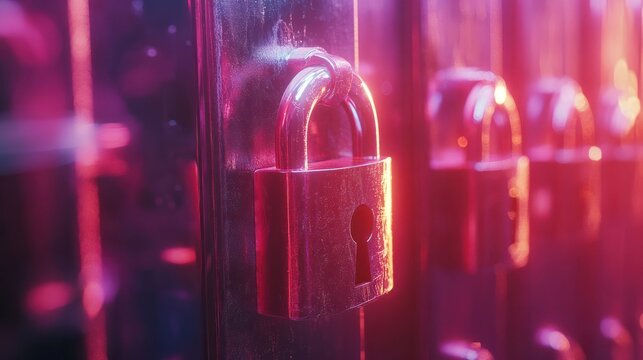 cyber security concept and internet privacy data protection Modern showing padlock protecting business and financial data to protect personal information on digital devices, data governance