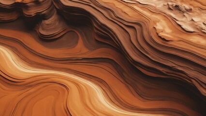 The image is of a rocky and brown landscape with a lot of texture. The colors are warm and earthy, giving the impression of a natural, rugged environment. The texture of the rocks