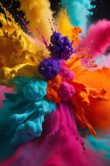 abstract rainbow background