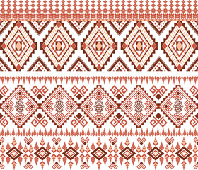 Navajo tribal vector seamless pattern. Native American ornament. Ethnic South Western decor style. Boho geometric ornament. Vector seamless pattern. Mexican blanket,