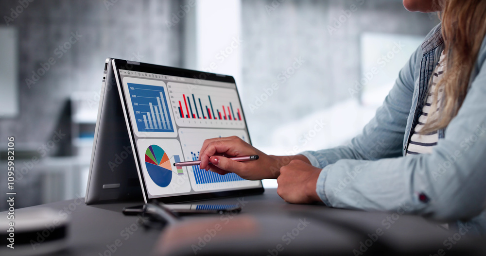 Poster Data Analyst Using Data Analytics KPI