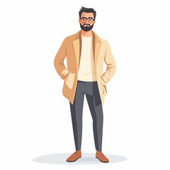 Fototapeta premium Professional Male Character in Various Occupations Vector Illustration