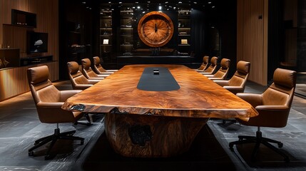 Business meeting setup modern office conference room professional interior design collaboration