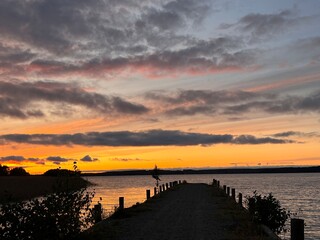 sunset at the beach