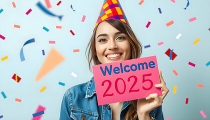 Counting down to new year 2025. Welcome 2025