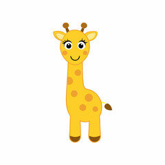giraffe cartoon illustration