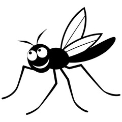 mosquito isolated on white background