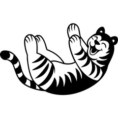  illustration of a tiger