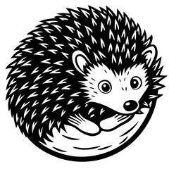 hedgehog cartoon page