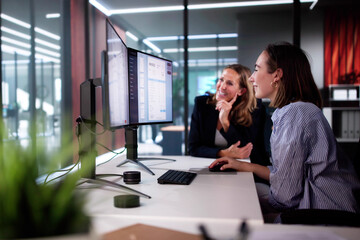 Accountant Checking Business Invoice Or Bill