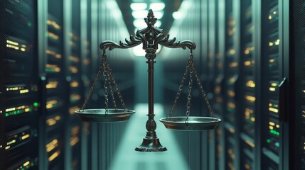 Balancing justice in a digital age scales of law in a high-tech data center environment