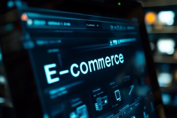 E-commerce Digital Interface - Modern Business System