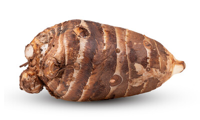 taro isolated on transparent png