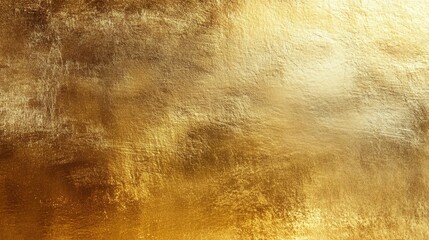 Glossy Golden Surface with Smooth Texture and No Folds, Ideal for Backgrounds, Designs, and Artistic Projects