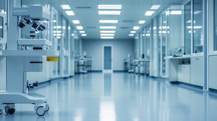 Fototapeta premium new medical equipment in laboratory, medical equipment background