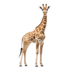 Fototapeta premium Majestic Giraffe Standing Gracefully in Nature