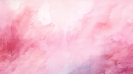 Fototapeta premium Soft Pink Watercolor Texture with Abstract Chaos and Dreamy Style for Creative Projects and Backgrounds