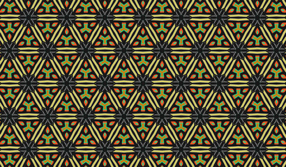 seamless geometric pattern with triangles.pattern, seamless, wallpaper, vector, design