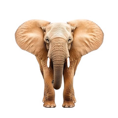 Fototapeta premium Majestic Elephant Standing Proudly in a Natural Pose