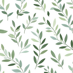 modern 2D doodle cartoon flower concept with open space for text, featuring whimsical floral and leafy elements on crisp white backgrounds.