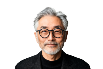 "眼鏡をかけたシニア男性"/"Senior Gentleman with Glasses"