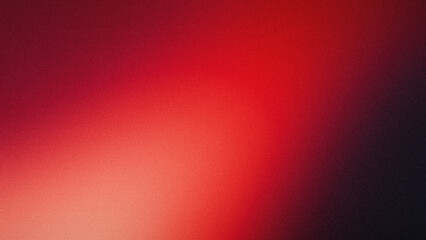 Vibrant red gradient with a subtle grain texture, transitioning from bright scarlet to deep maroon in abstract harmony