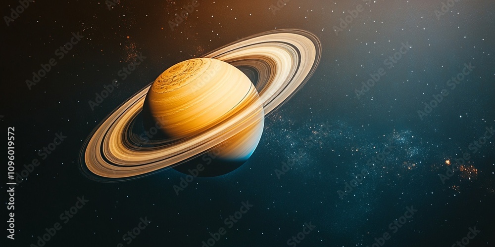 Canvas Prints 3d render of a galaxy in the space