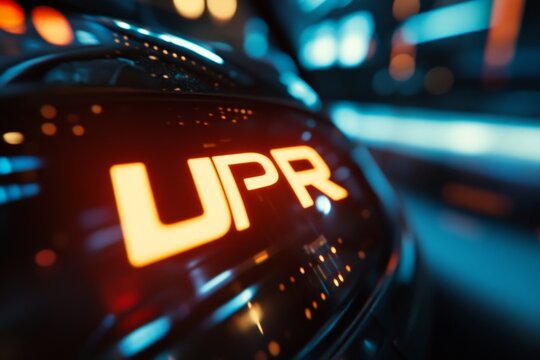 Futuristic UPR Display - Night Vision Technology
