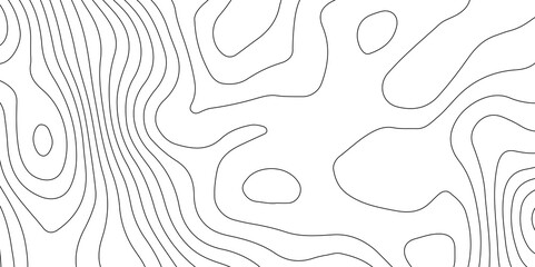 Cartography and geographic mapping the art and science behind Topographic diagrams, contour relief, and vector graphics background design.