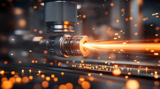 a laser Optiquiver Optical Metrology Tool, , light particles, 