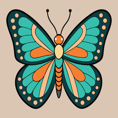 A colorful butterfly bringing a touch of magic.