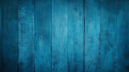 Abstract Background of Weathered Blue Wooden Planks with Unique Texture and Pattern Perfect for Creative Design and Artistic Projects