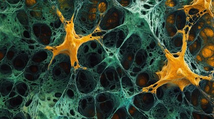 Abstract neural background