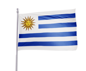 Flag of Uruguay 