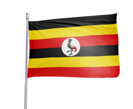 Flag of Uganda 