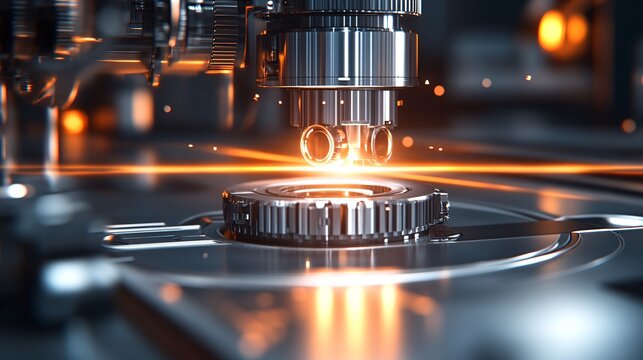 a laser Optiquiver Optical Metrology Tool, , light particles, 