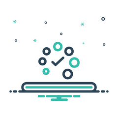 Mix icon for downloaded