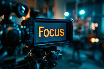Professional Camera Focus Display