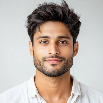 Young Bollywood Actor Portrait