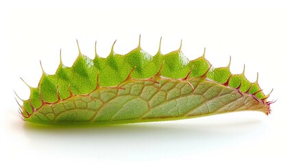 Fototapeta premium caterpillar on a white background